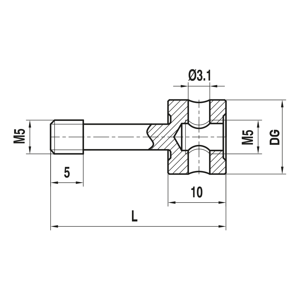 Zeichnung vom Produkt VT M5 SGO 11 010