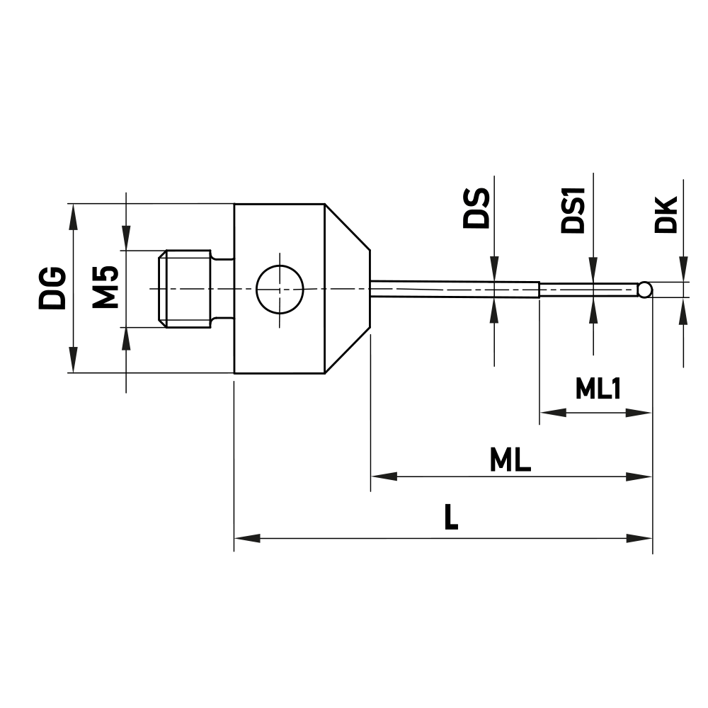 Zeichnung vom Produkt NH M5 008 11 022