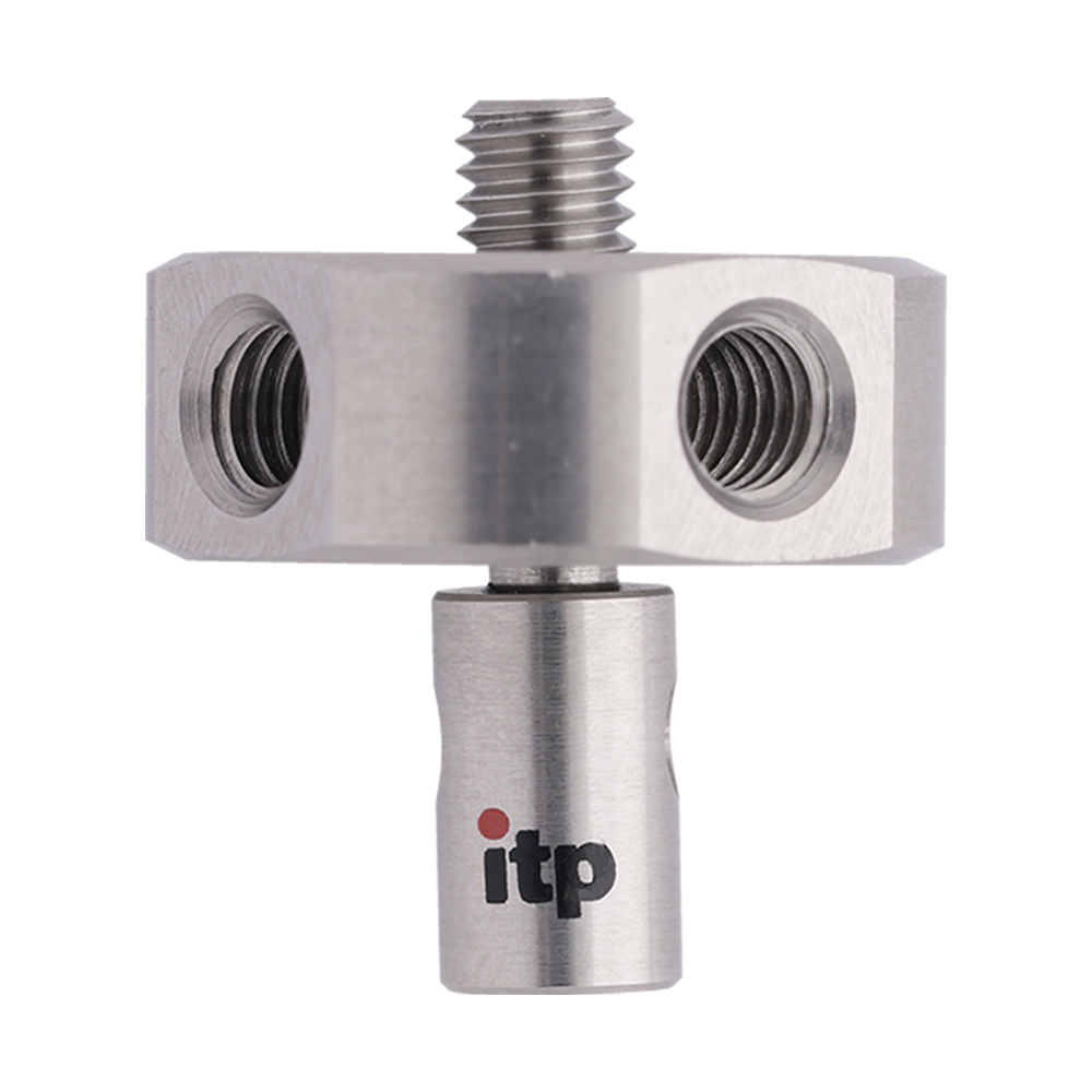 Adapter / Halter;  Grundkörper: Stahl 