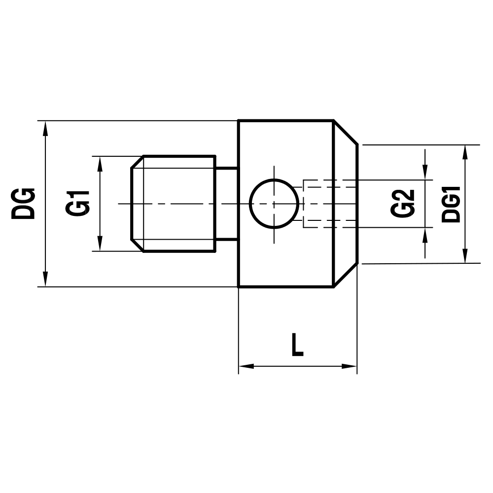 Zeichnung vom Produkt RI M4 000 07 005