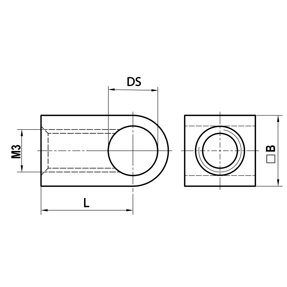 Zeichnung vom Produkt WT M3 000 05 006