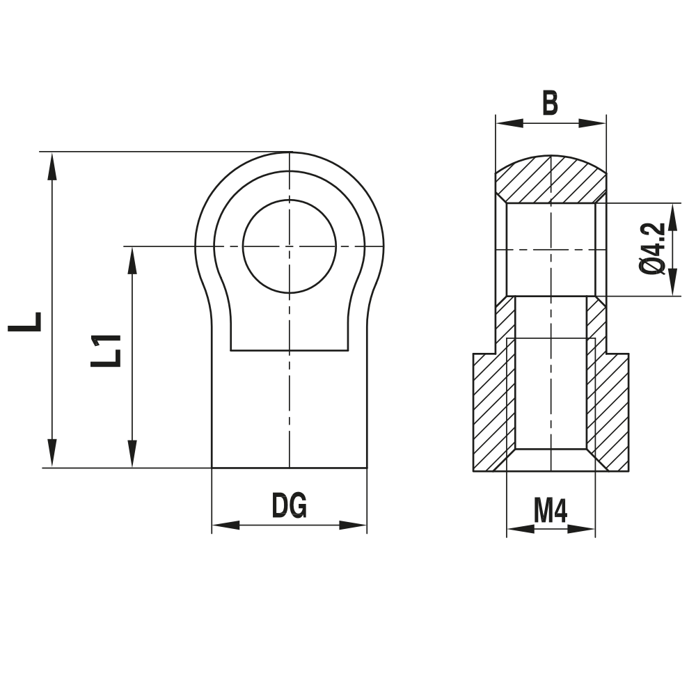 Zeichnung vom Produkt RI M4 000 07 014