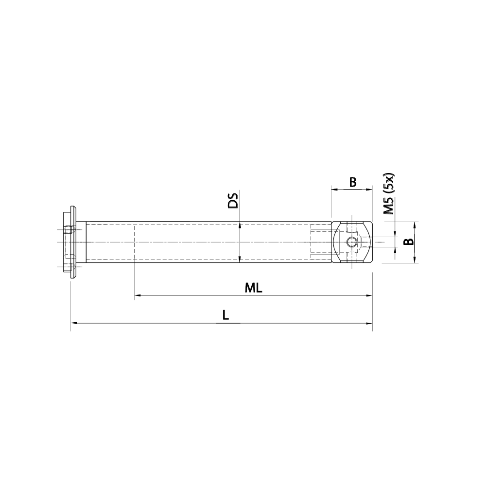 Zeichnung vom Produkt TV M5 018 15 200