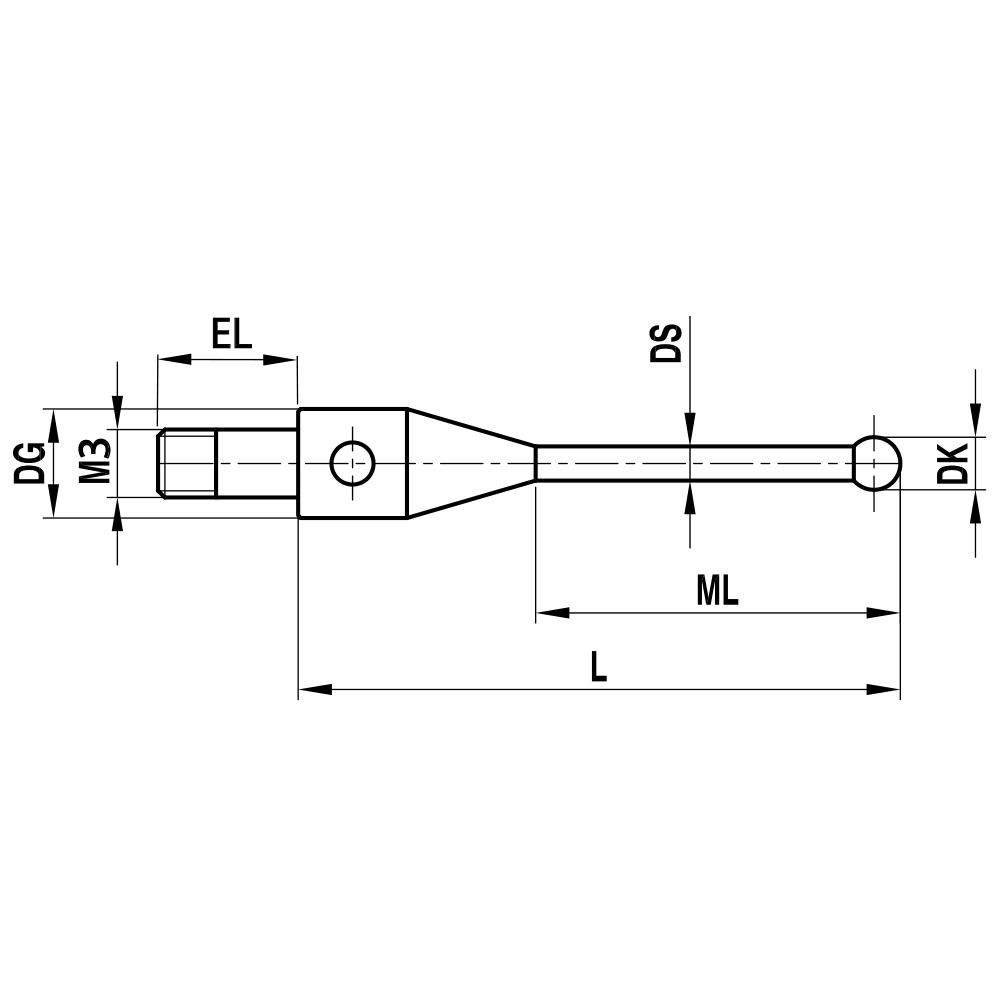 Zeichnung vom Produkt TI M3 020 04 029