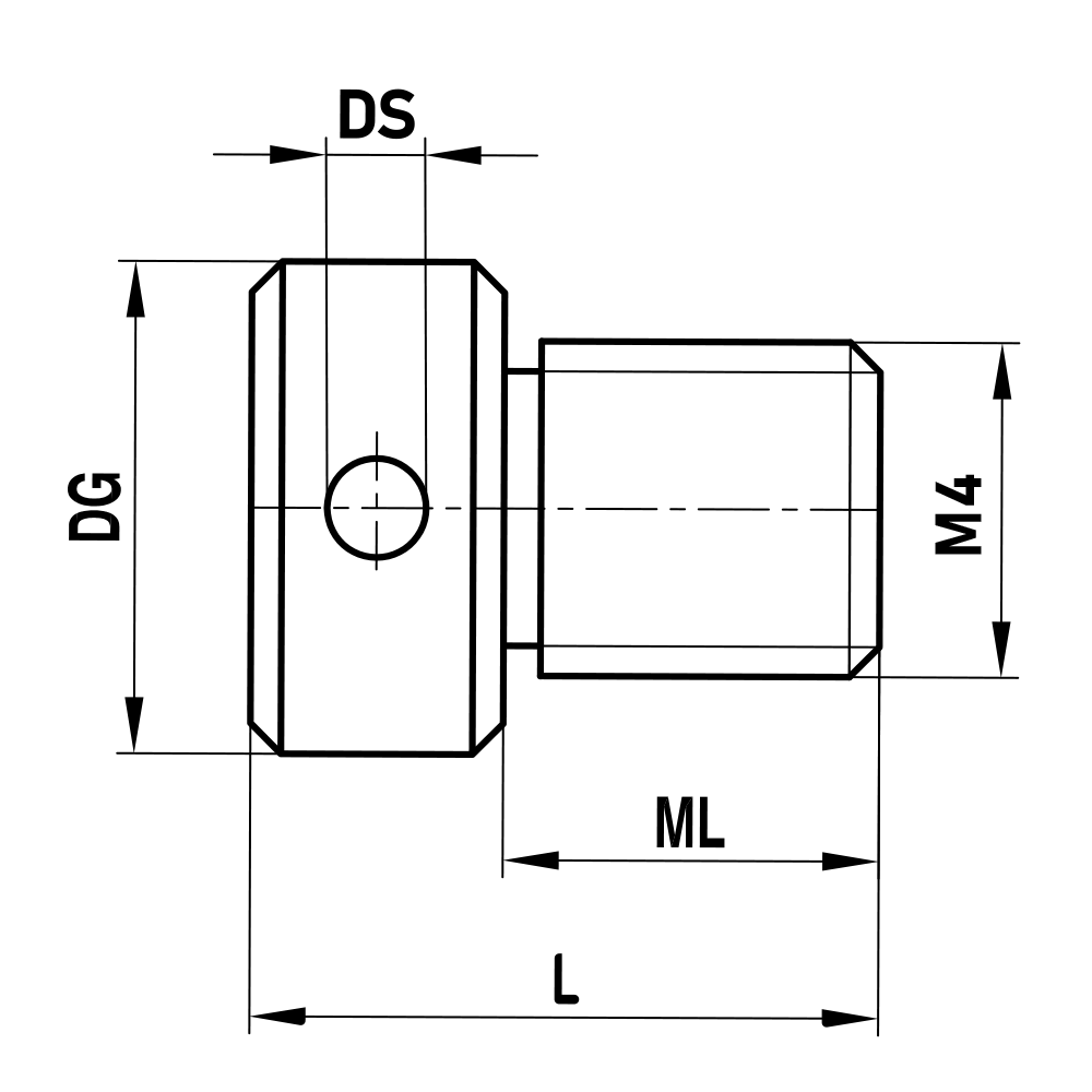 Zeichnung vom Produkt GW M4 000 10 016