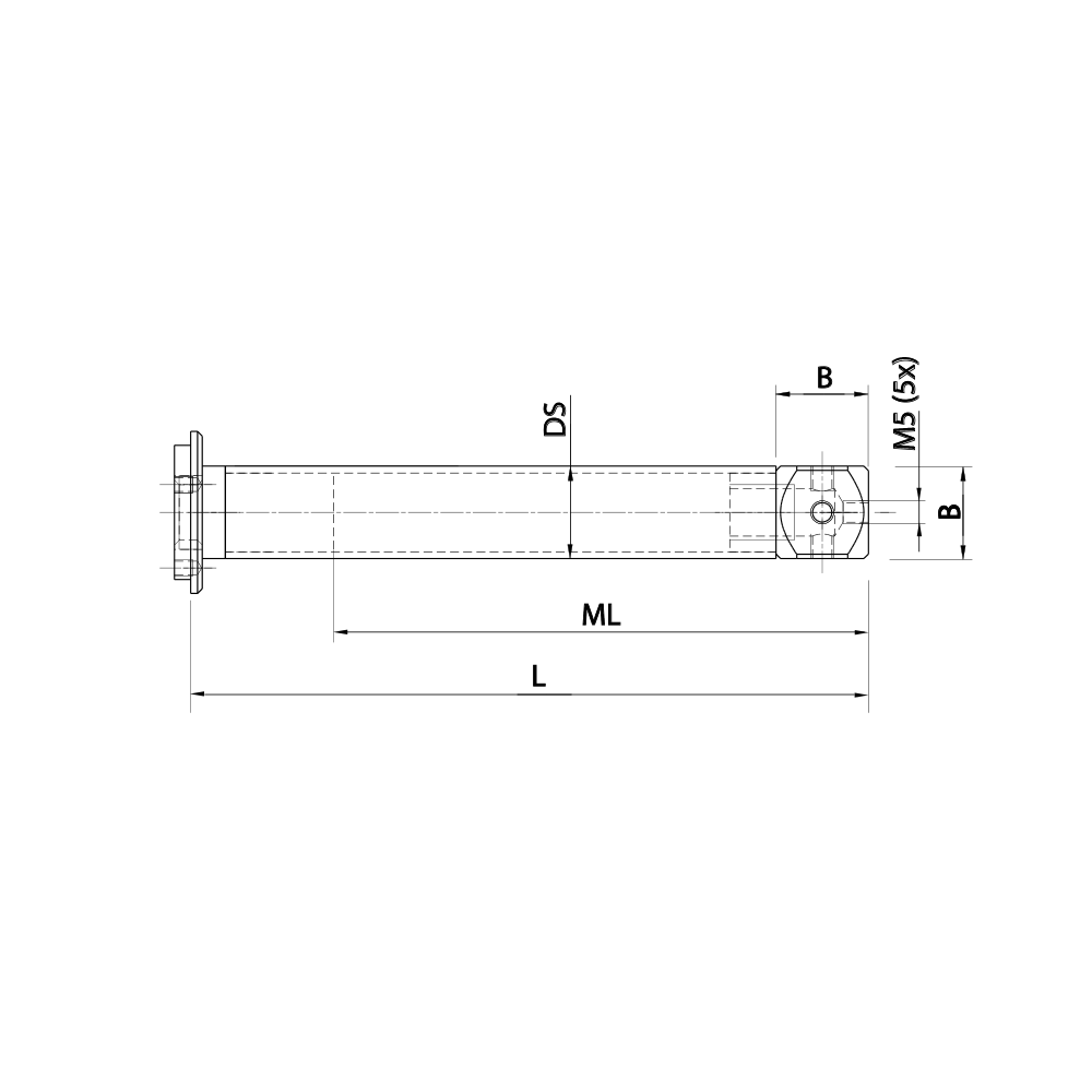 Zeichnung vom Produkt TV M5 011 15 050