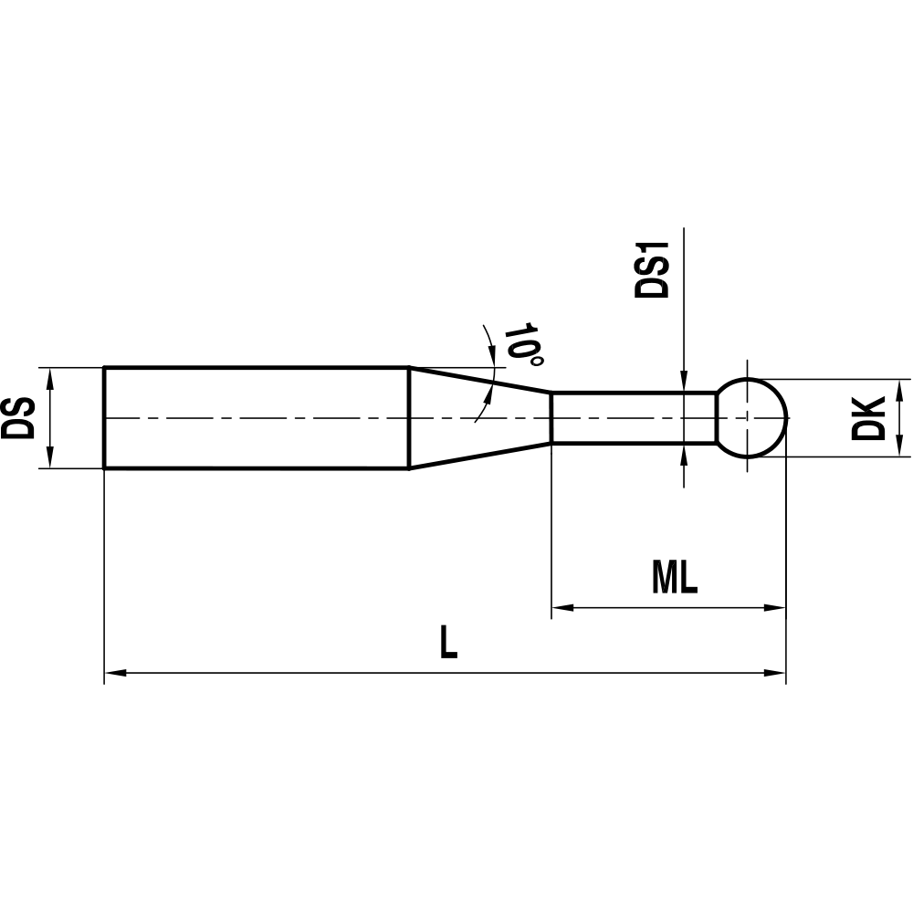 Zeichnung vom Produkt KT M5 010 04 060