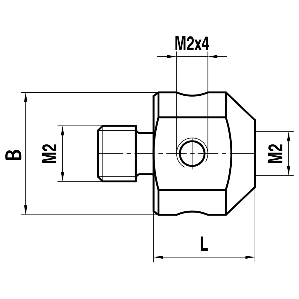 Zeichnung vom Produkt HI M2 000 07 005