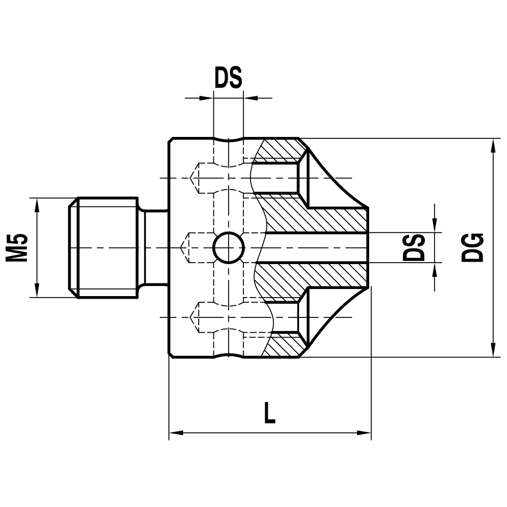 Zeichnung vom Produkt KH M5 000 11 015