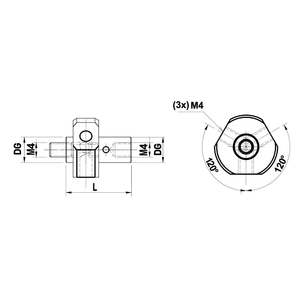 Zeichnung vom Produkt HI M4 000 15 018/3