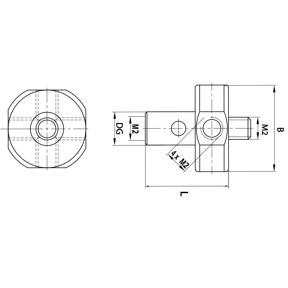 Zeichnung vom Produkt HI M2 000 07 008