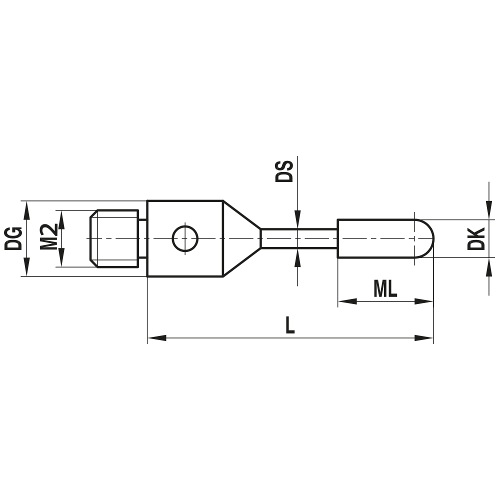Zeichnung vom Produkt ZR M2 040 03 022