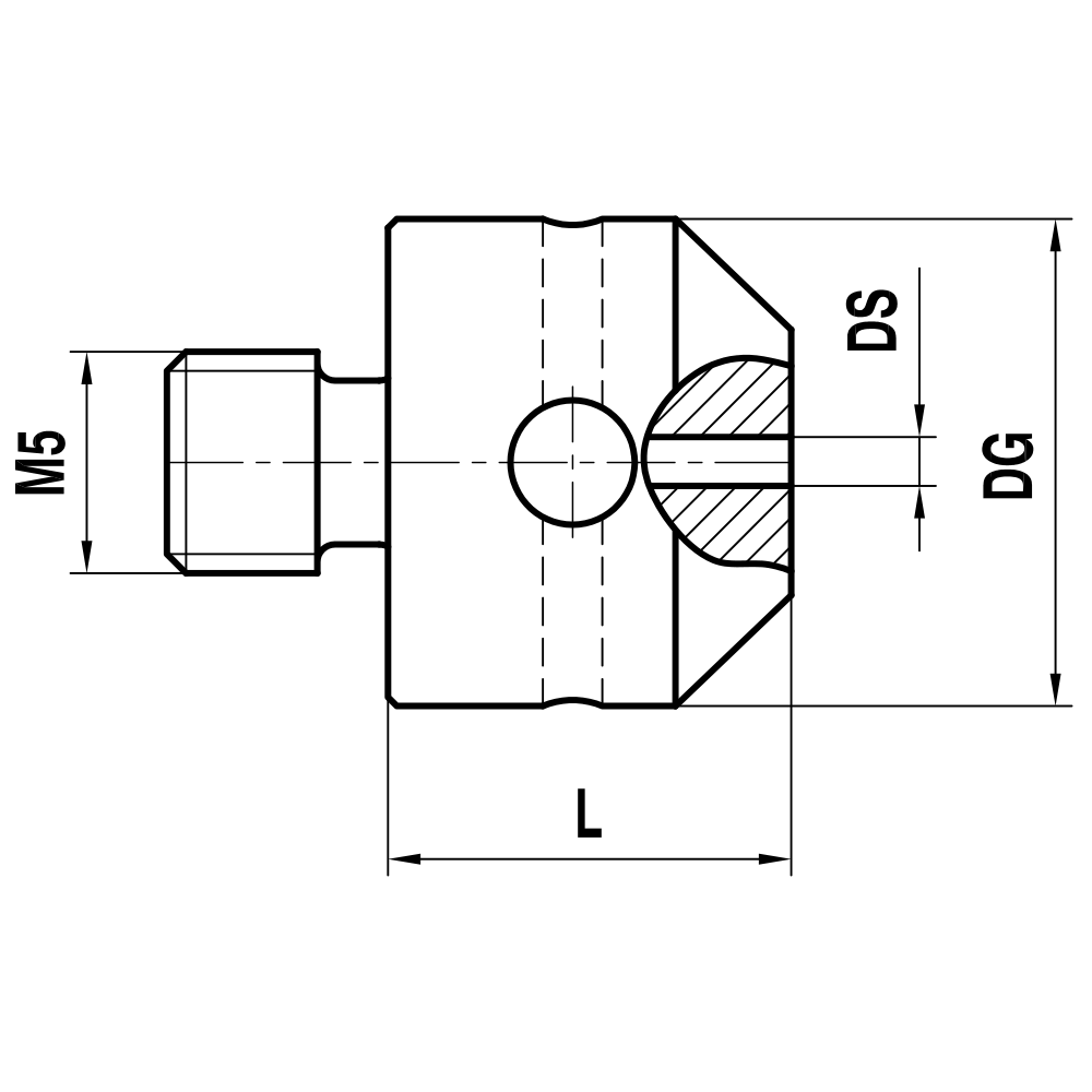 Zeichnung vom Produkt SH M5 000 11 010