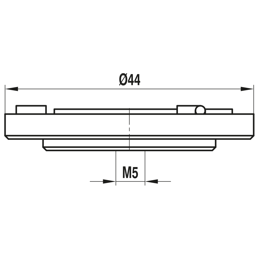 Zeichnung vom Produkt TP M5 SCH AL 001