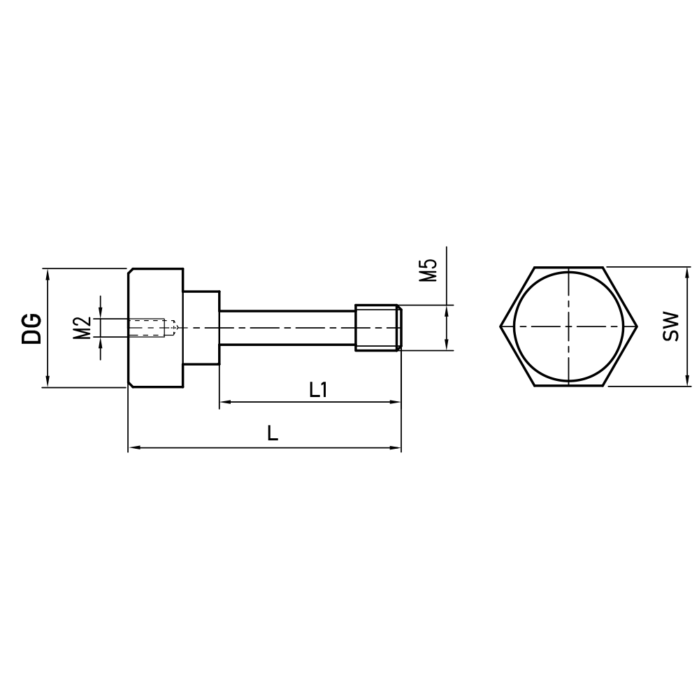 Zeichnung vom Produkt SI M5 0M2 26 035
