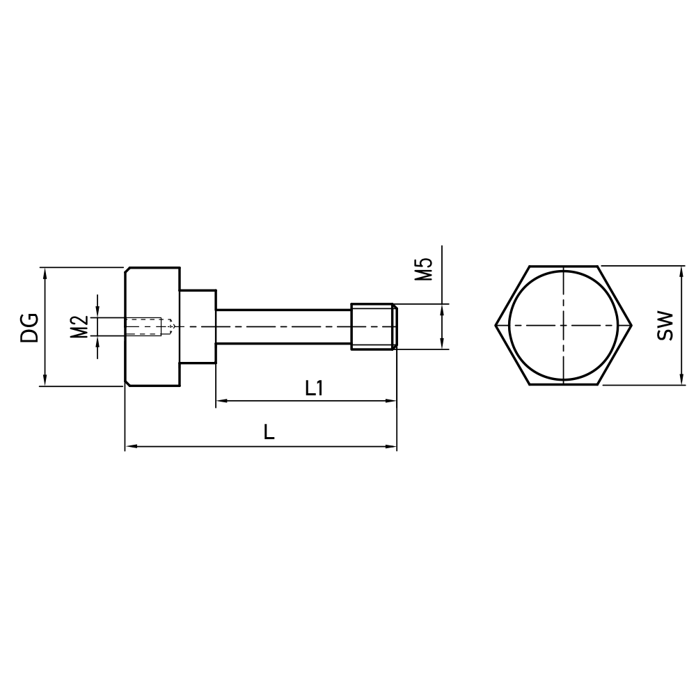 Zeichnung vom Produkt SI M5 0M2 20 030