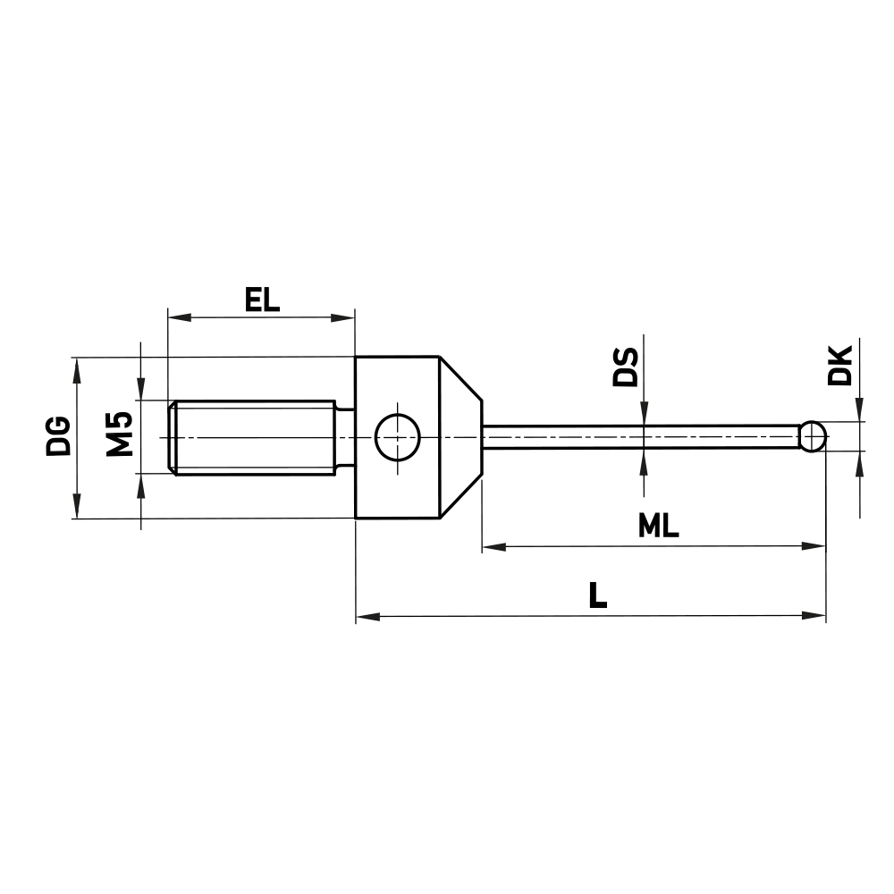 Zeichnung vom Produkt LH M5 030 11 025