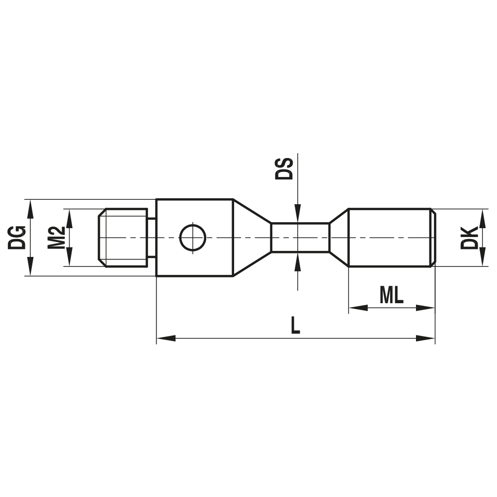 Zeichnung vom Produkt ZH M2 030 03 013