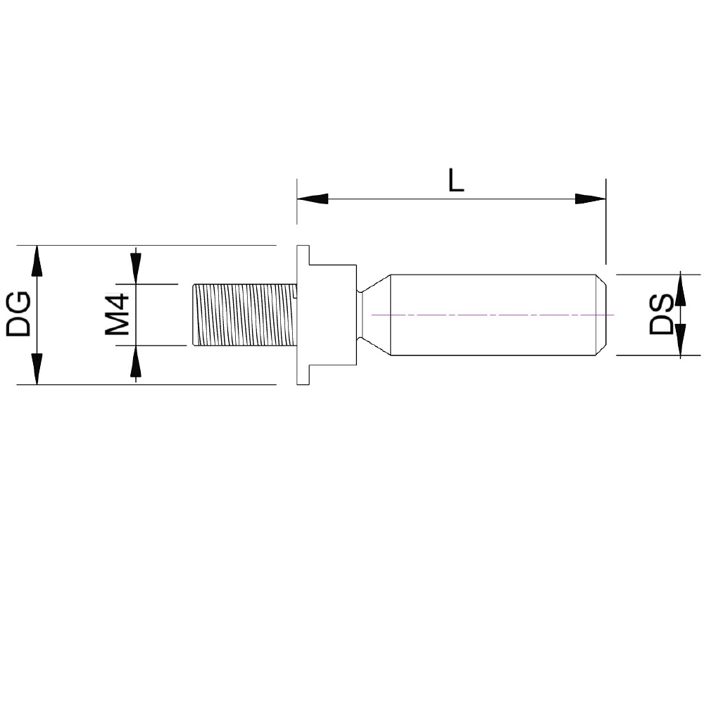 Zeichnung vom Produkt BI M4 000 07 015