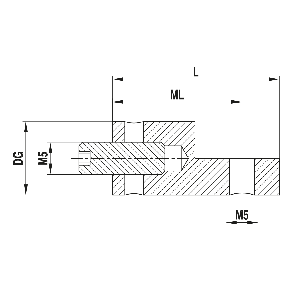 Zeichnung vom Produkt KH M5 000 11 022