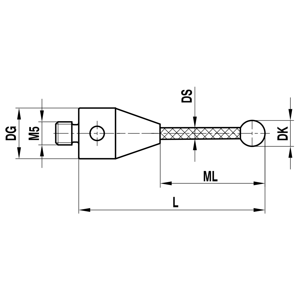 Zeichnung vom Produkt TC M5 080 11 114