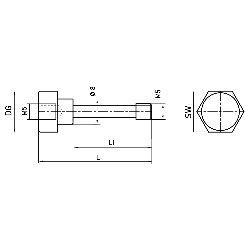 Zeichnung vom Produkt SI M5 000 26 035
