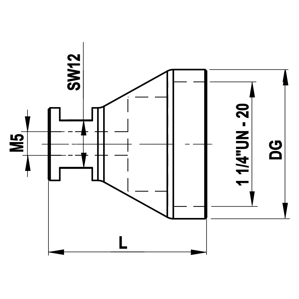 Zeichnung vom Produkt RIUN11/4M538039