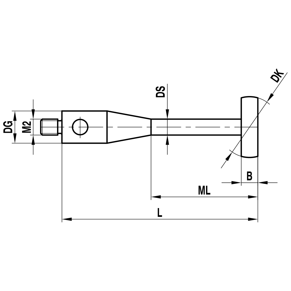 Zeichnung vom Produkt KI M2 060 03 010/0,8