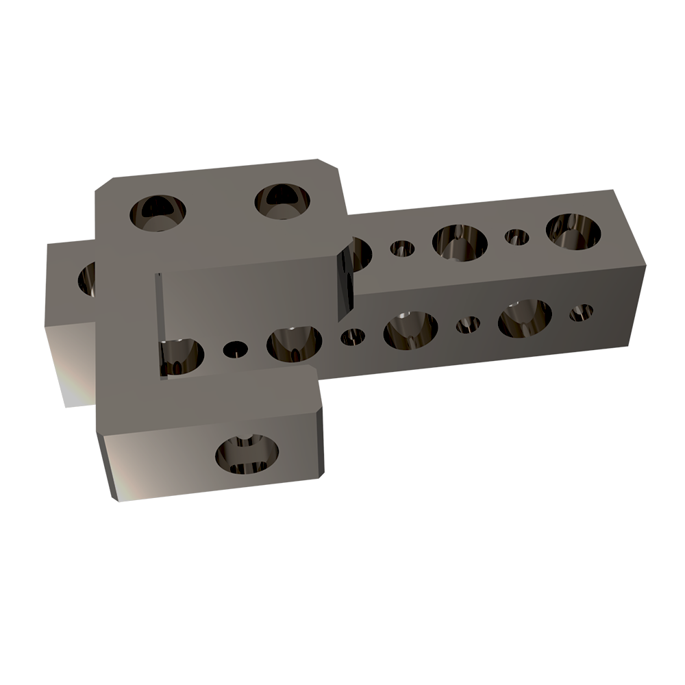 Adapter / Halter;  Grundkörper: Titan 